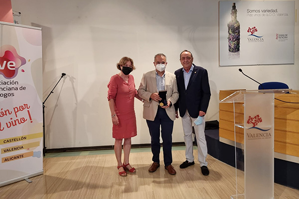 Premios de la Asociación Valenciana de Enólogos a José Luis Andreu